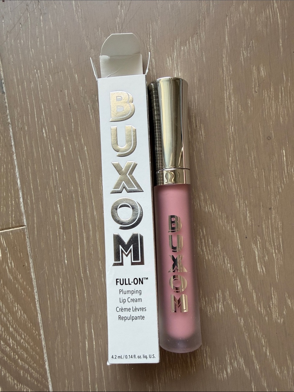 NWT Buxom Full-On Plumping Lip Cream in Pink Champagne Full Size